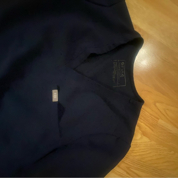 Figs Navy Blue Scrub Top S and Livingston bottoms S/P - Picture 2 of 4